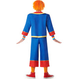 Disfraz de Payaso multicolor Micolor para hombre Espalda