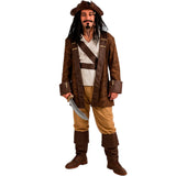 Disfraz de Pirata Black Sam para hombre