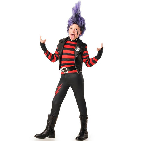 Disfraz de Punky rock infantil