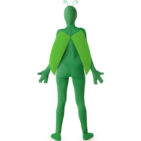 Disfraz de Saltamontes verde para mujer Espalda