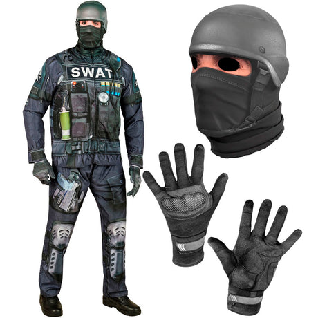 Disfraz de Soldado especial SWAT para hombre Contenido