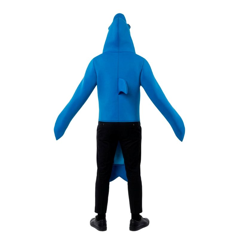 Disfraz de Delfín Azul adulto unisex Espalda