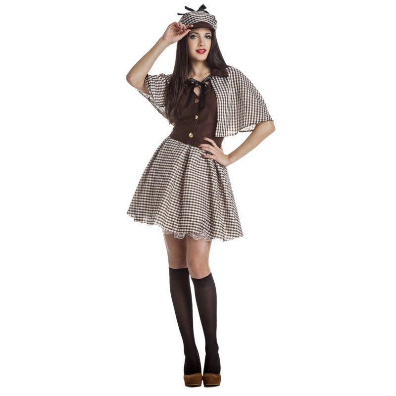 Disfraz de Detective Sherlock para mujer