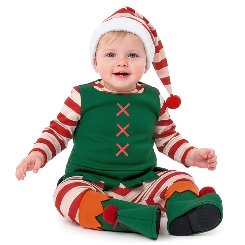 Disfraz de Elfo Deluxe para bebé