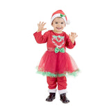 Disfraz de Figurita Navidad con tutú para bebé