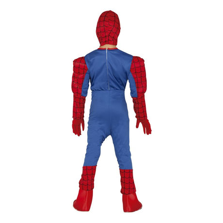 Disfraz de Hombre Araña con Músculos para niño Espalda