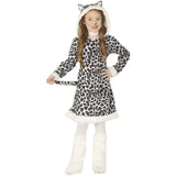 Disfraz de Leopardo de las Nieves para niña