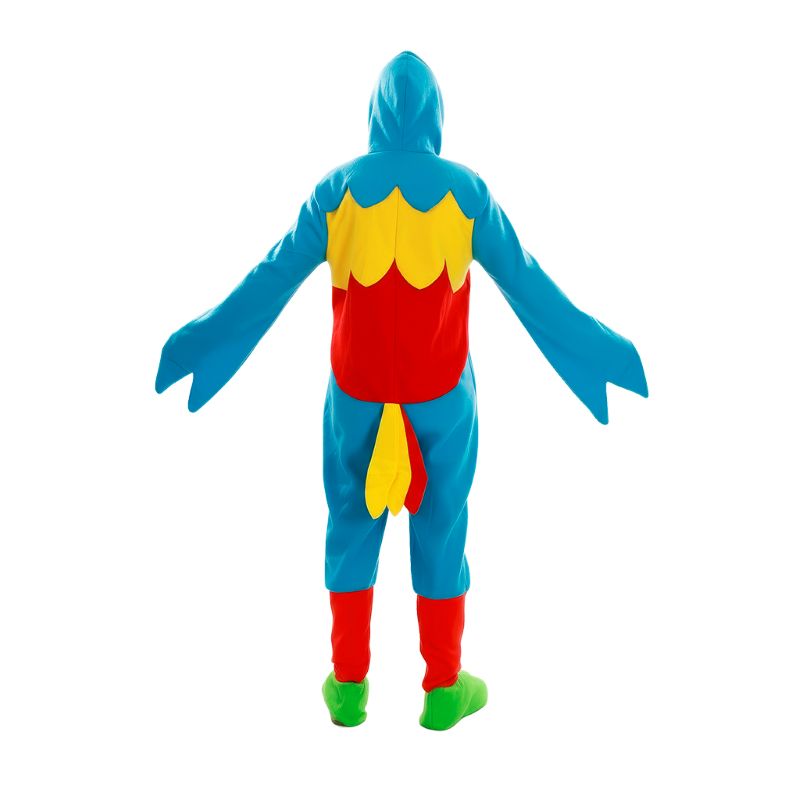 Disfraz de Loro Blu adulto unisex Espalda