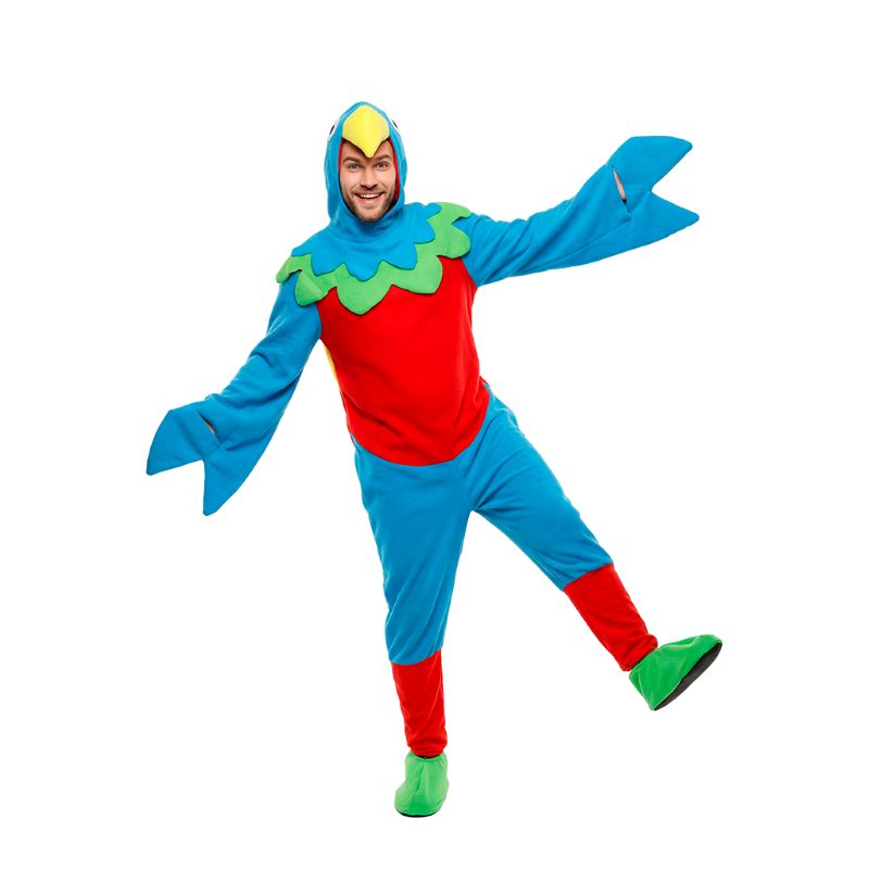 Disfraz de Loro Blu adulto unisex