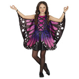 Disfraz de Mariposa Morada con Alas para niña