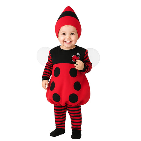 Disfraz de Mariquita Rebelde para bebé