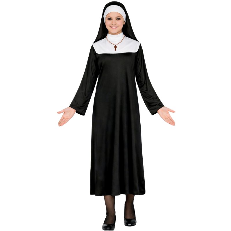 Disfraz de Monja Abadesa para niña Bis