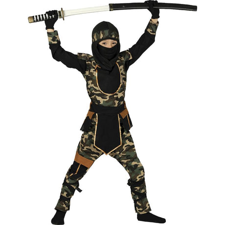 Disfraz de Ninja Comando para niño