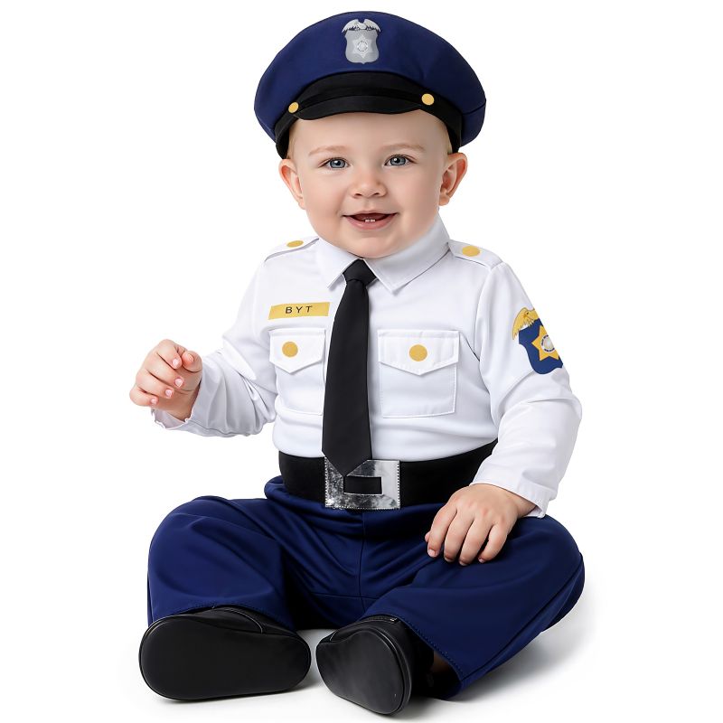 Polizeioffizier Kostüm für Babys