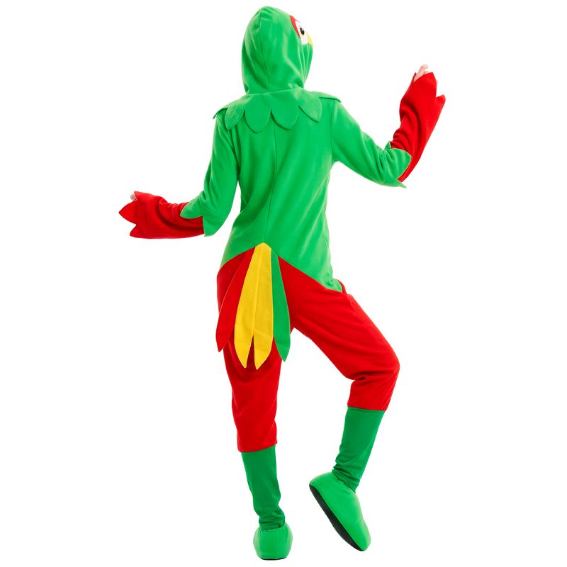 Disfraz de Papagayo adulto unisex Espalda