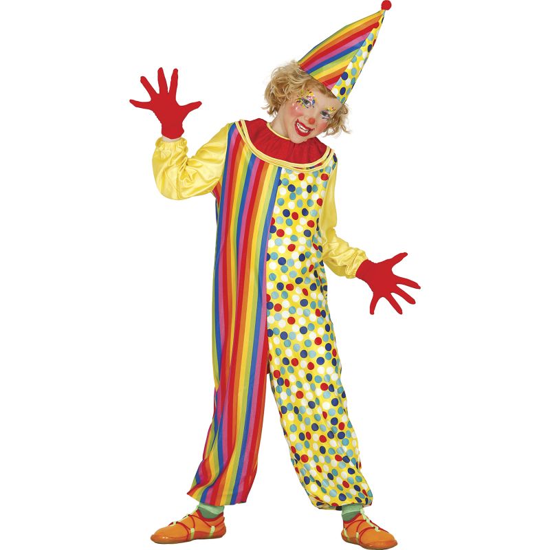 Disfraz de Payaso Colorines para niño