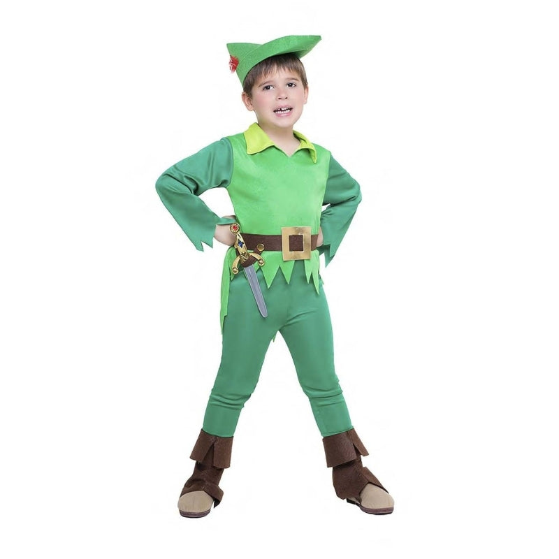 Disfraz de Peter Pan Aventurero para niño
