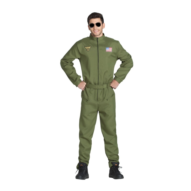 Disfraz de Piloto Caza Combate para hombre