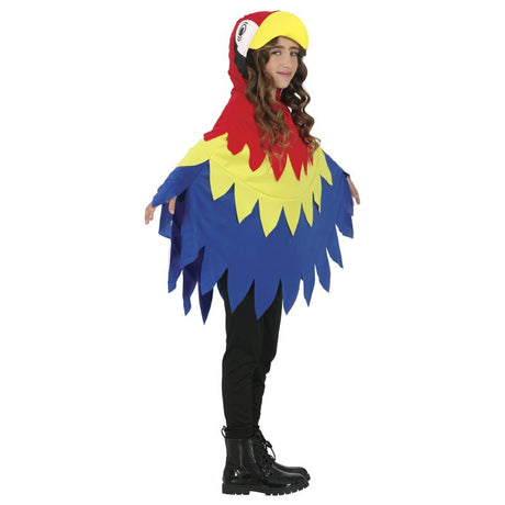 Disfraz de Poncho Loro infantil Perfil