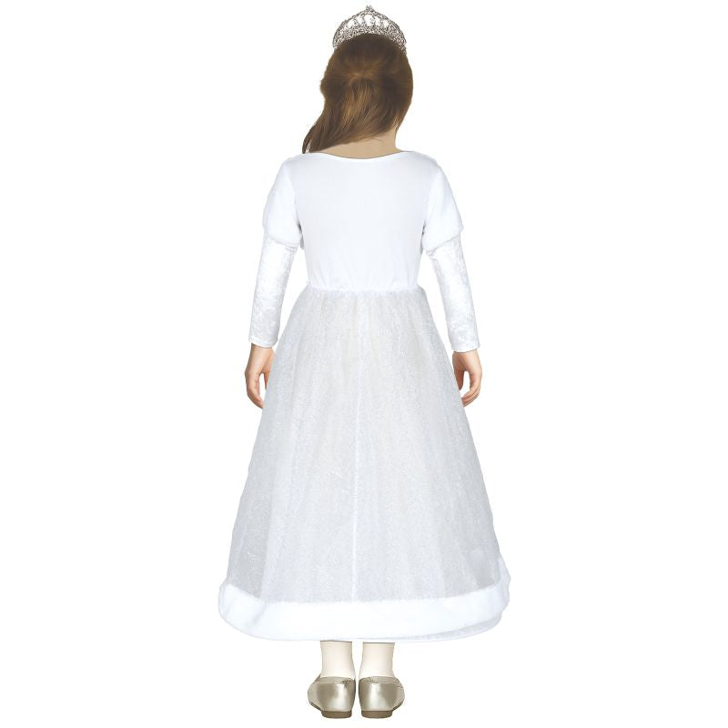Disfraz de Princesa de las Nieves para niña Espalda