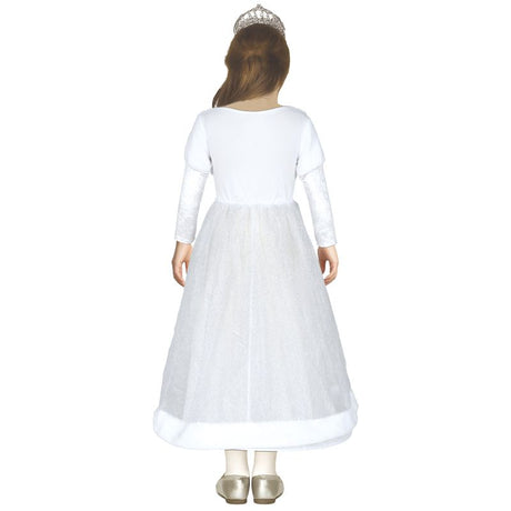 Disfraz de Princesa de las Nieves para niña Espalda