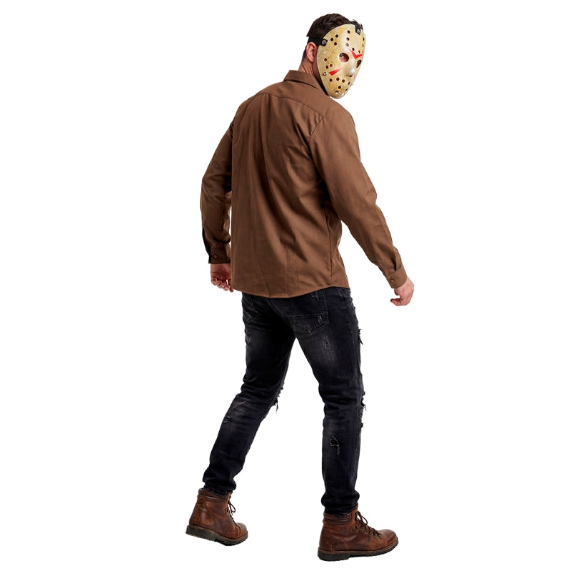 Disfraz de Psicópata Asesino Jason para hombre Espalda