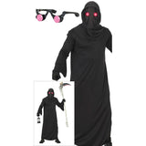 Disfraz de Sombra Dark Red Eyes para hombre Bis