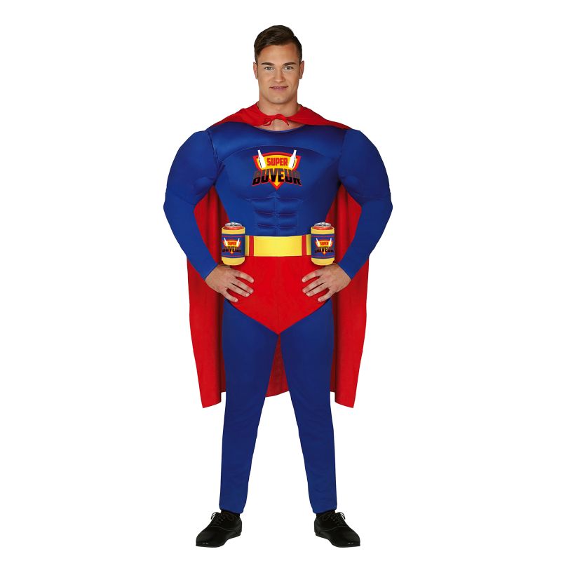 Disfraz de Superhéroe Cervecero para hombre