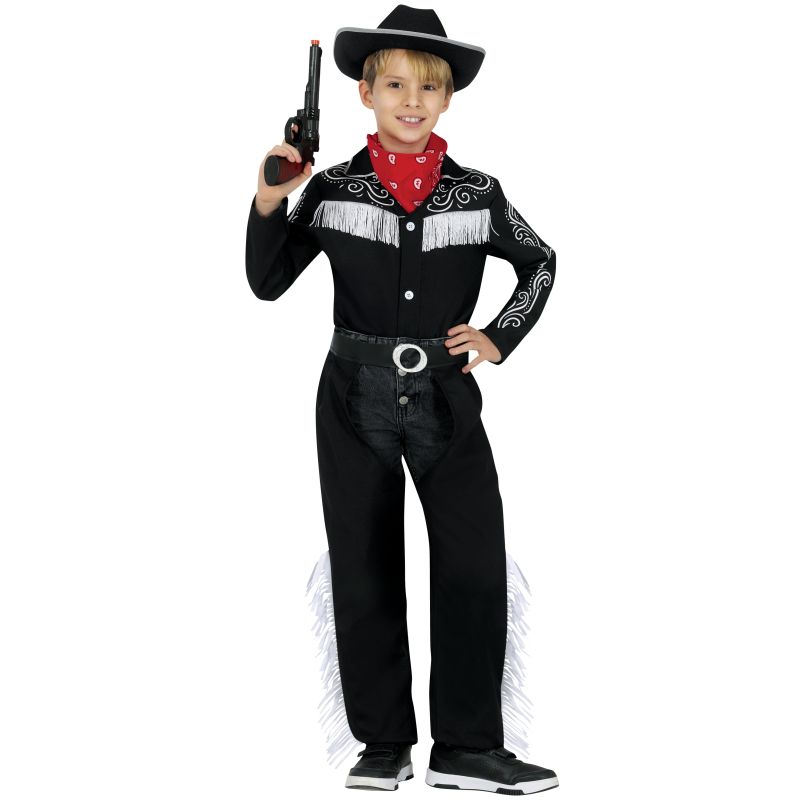 Disfraz de Vaquero Ken de Barbie negro para niño