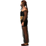 Disfraz para hombre de Bailarina árabe cómica Perfil