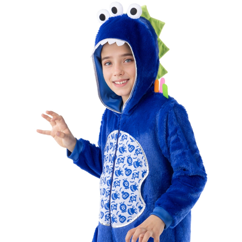 Disfraz de Monstruo Colorido para niño Detalle Bis