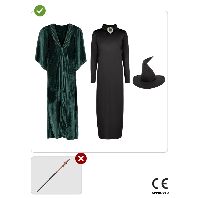 Disfraz de Profesora McGonagall para niña - Harry Potter Contenido