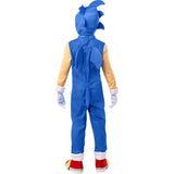 Disfraz de Sonic Oficial Deluxe para niños Espalda