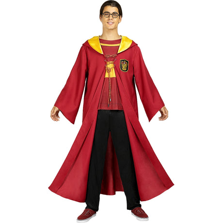 Disfraz de Quidditch Gryffindor para adulto - Harry Potter Hombre