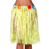 Kurzer gelber Hawaiirock