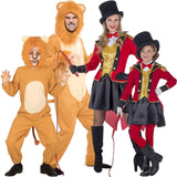 Disfraces Circo Leones y Domadoras para grupos y familias