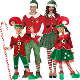 Disfraces Elfos Merry Christmas para grupos y familias