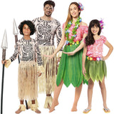 Disfraces Hawaianos Honolulu para grupos y familias