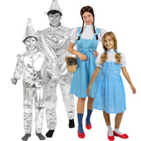 Grupo Hombre de Hojalata y Dorothy de El Mago de Oz