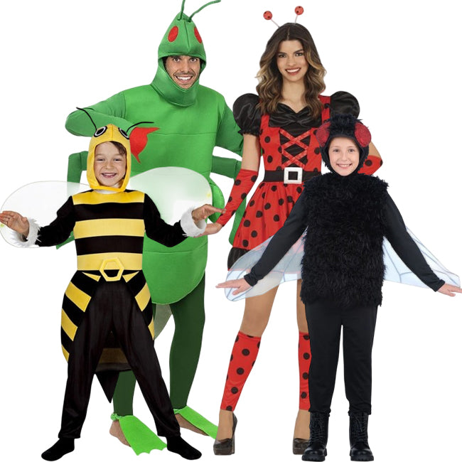 Disfraces Insectos para grupos y familias