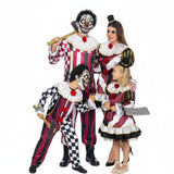 Gruppe von Böse Clowns