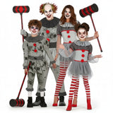 Gruppe von Horrorclowns