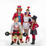 Gruppe von Zirkusfiguren