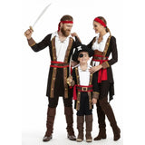 Gruppe von Piraten Kapitän Hook