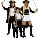 Disfraces Piratas Deluxe Colonial Collection para grupos y familias