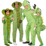 Disfraces Reptiles para grupos y familias