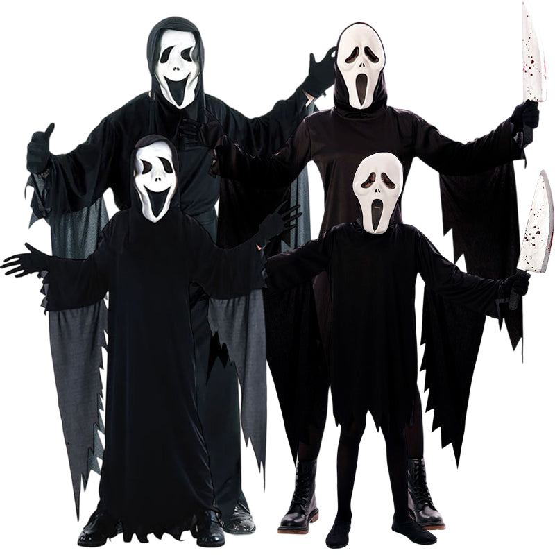 Disfraces Scream para grupos y familias