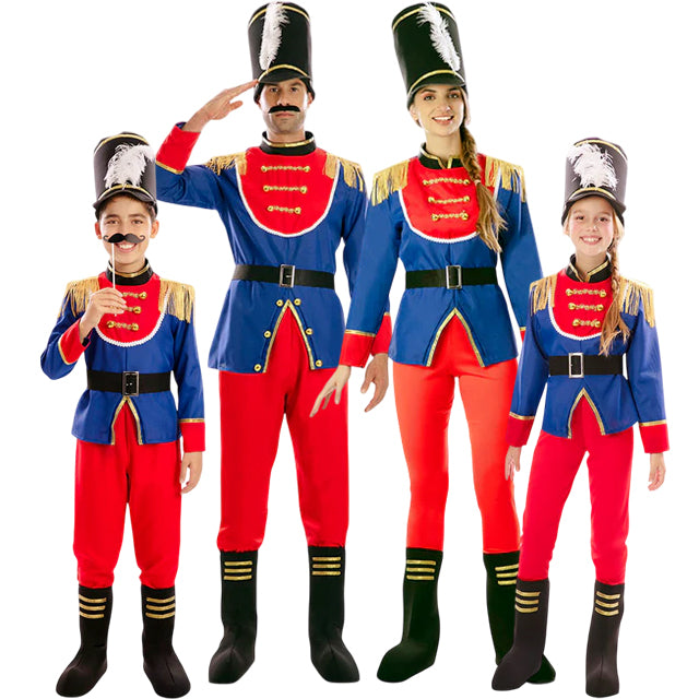 Disfraces Soldados de Juguete Cascanueces para grupos y familias