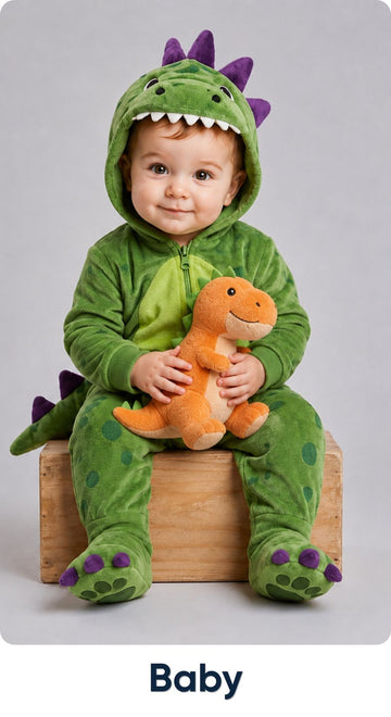 Kostüme für Babys, erster Karneval