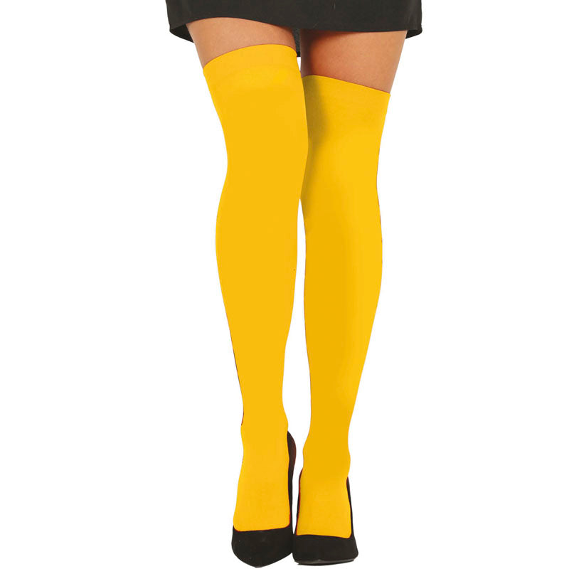 Gelbe Strümpfe Damen